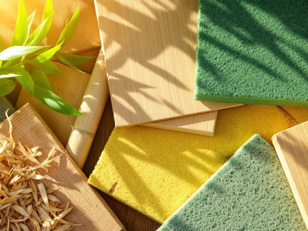 Materiale ecologice pentru construcții și design.